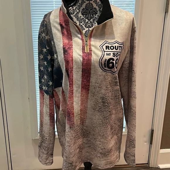 Route 66 size large sweater - Picture 2 of 8
